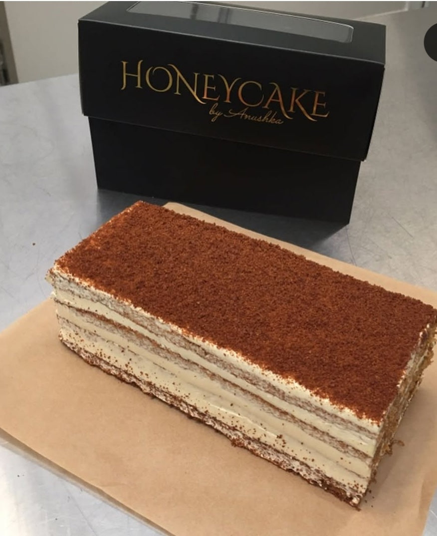 Honey Cake by Anushka (Medovik). Available Melbourne ONLY.